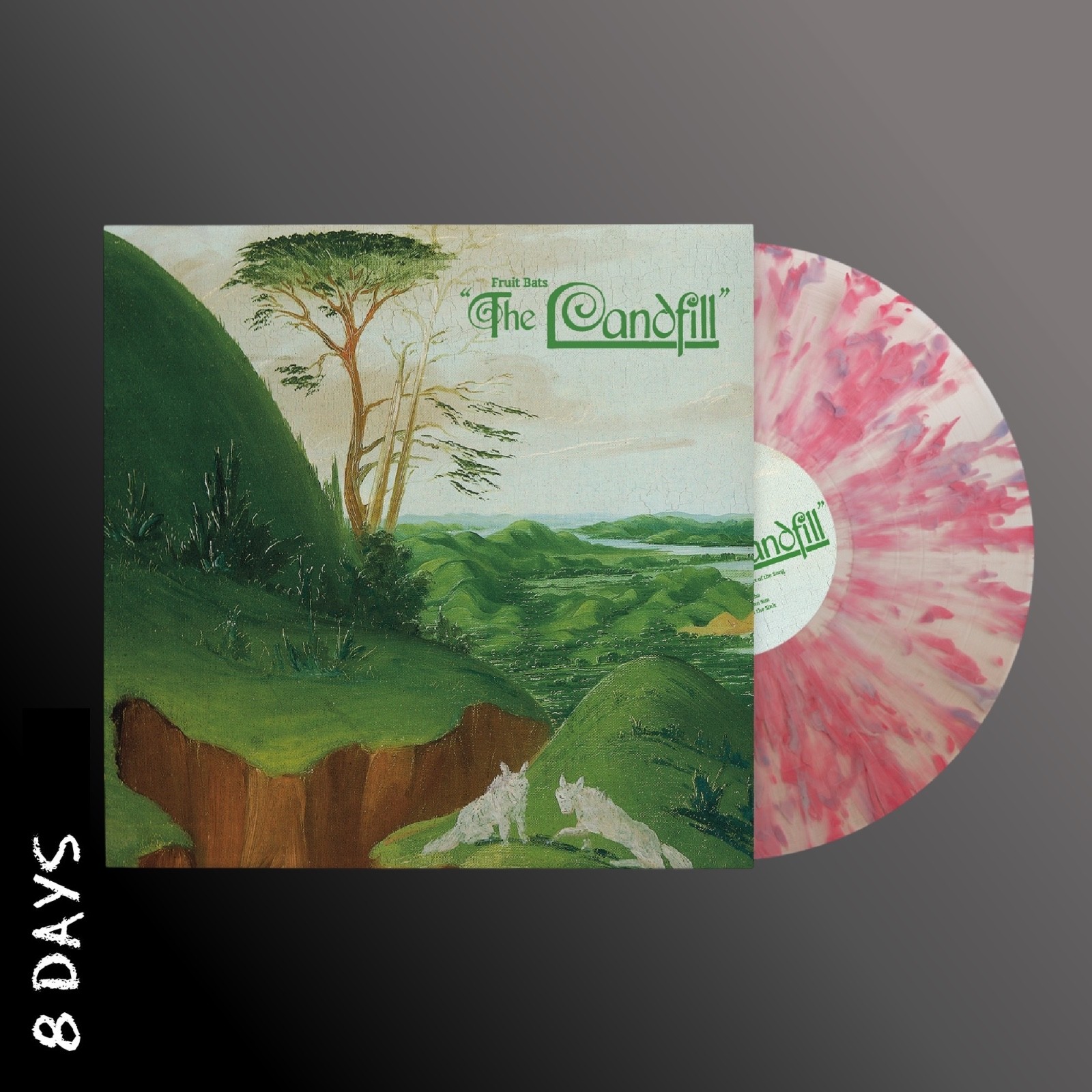 Fruit Bats - The Landfill - Pink Splatter Vinyl - Presale Ships By 12/6/26