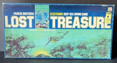 Lost Treasure Deep Sea Diving Game 100% Complete Vintage 1982 Parker Brothers