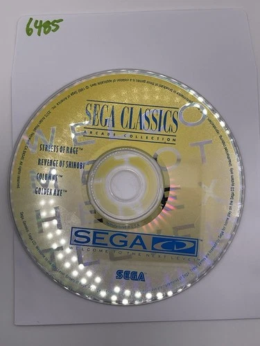 Sega Cd Classics Arcade Collection Streets Of Rage Shinobi No Tracking 6485