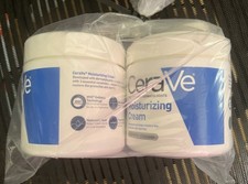 CeraVe Moisturizing Cream W/ Pump, 16oz - Lot Of 2