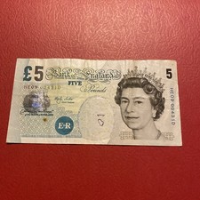 Great Britain Bank of England- 5 Pounds-2002