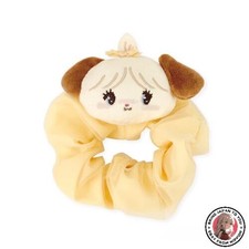 NEW mikko illustrations Scrunchie with stuffed toy Souffle
