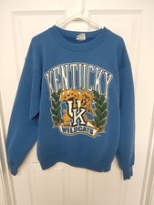 University of Kentucky Wildcats Early 90s Curled Tongue Sweatshirt Size Large