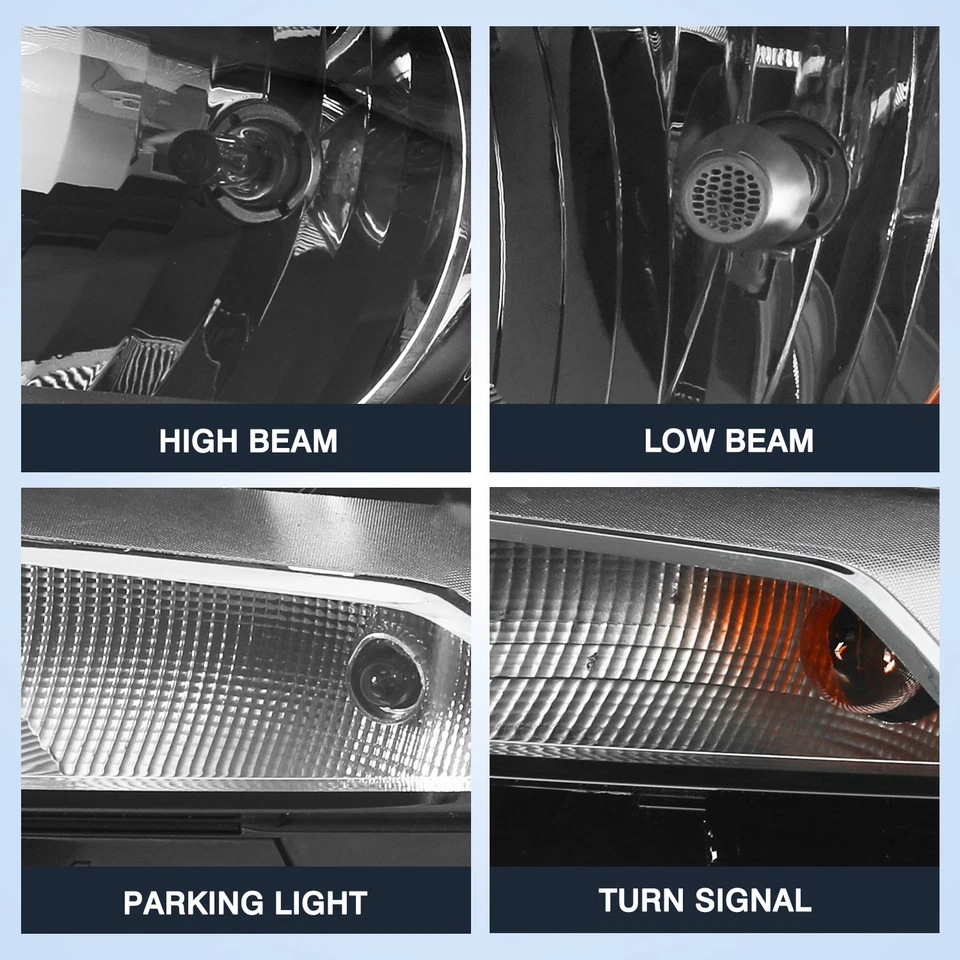 Conjunto de faros halógenos para lámparas Volkswagen Passat 2012 2013 2014 2015 Foto 3 de 4