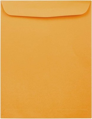 12 x 15 1/2 Open End Catalog Commercial Envelopes - Brown Kraft Manila - 25/Pack