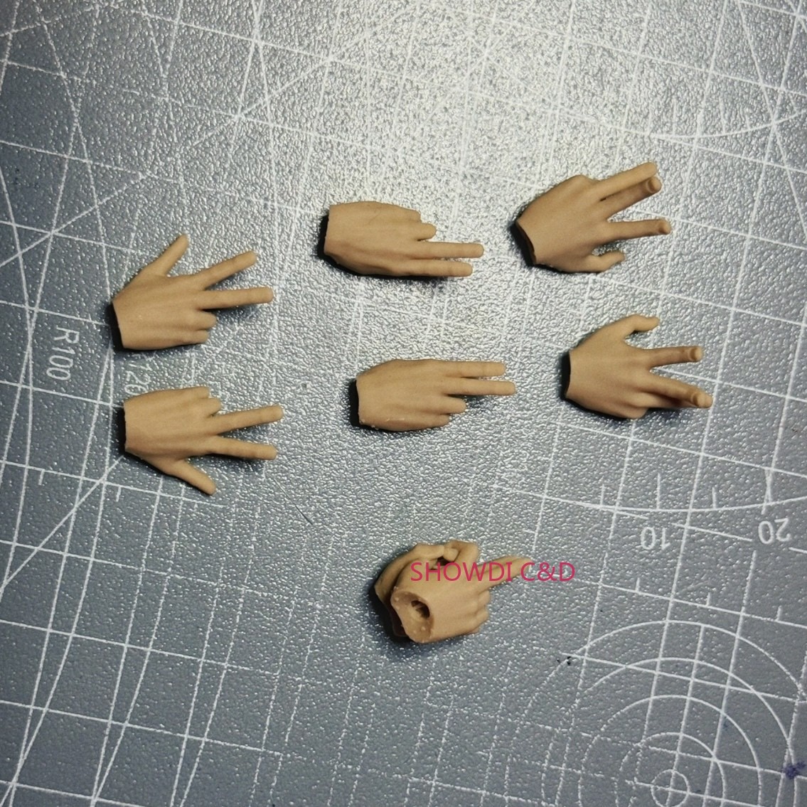 1/12 Hand Accessories Model For 6
