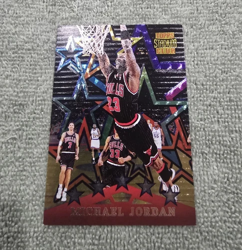 1996 - 97 Topps Stadium Club MICHAEL JORDAN Special Forces # SF4 -