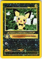 Pichu 35 Promo Wizards Black Star Promos Pokemon Near Mint Reverse Holo on eBay