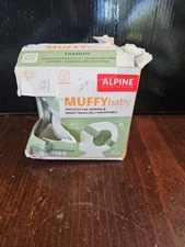 Alpine Muffy Baby Green Earmuff Max Ear Protection for Toddler up to 36 Months