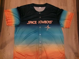 Maillot Sugar Land Space Cowboys SGA Nouvel An Chinois – Bleu – Taille XL – Dragon 2024
