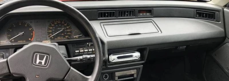 Заказной чехол на приборную панель для Honda Civic CRX 1983-1987 сделано в США 15-09 - Изображение 2 из 4