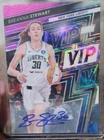 Breanna Stewart 2025 Panini National VIP Autograph Nebula #/10 Liberty