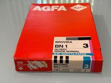 Dunkelkammer-Schatz! Agfa Brovira BN 1 Barytpapier | Glossy | 12,7x17,8 cm | 100