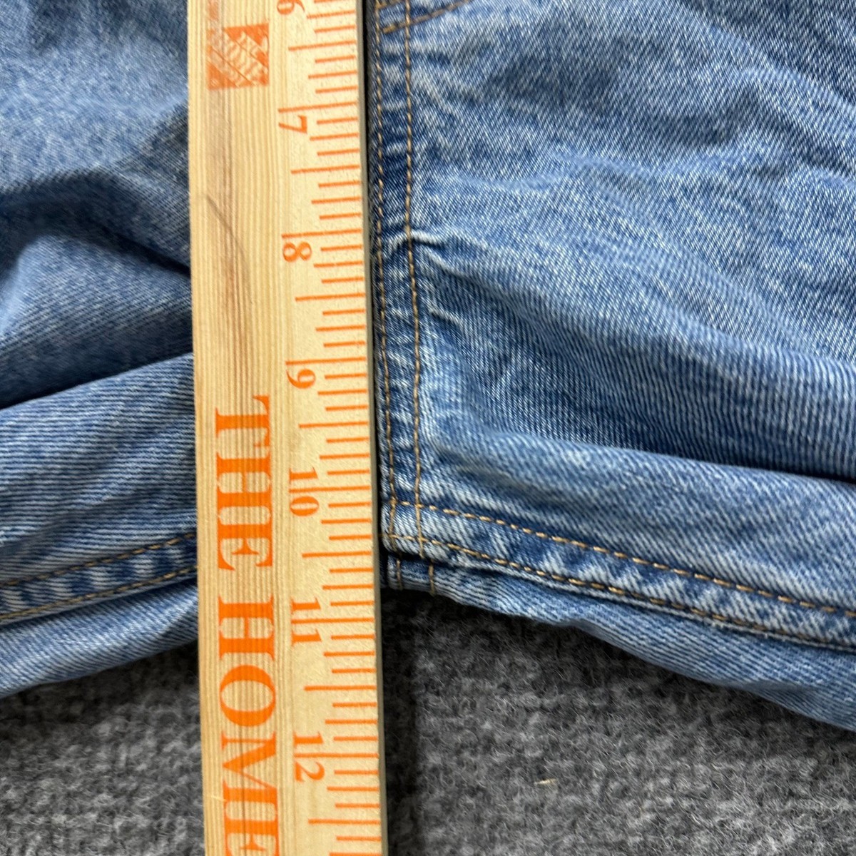 Pull&Bear Overalls Mens Size L Blue Denim Relaxed Fit Straight Leg Cotton Casual View 4