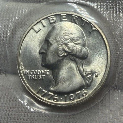 1976-S Washington Quarter — photo from the most recent tracked eBay sale