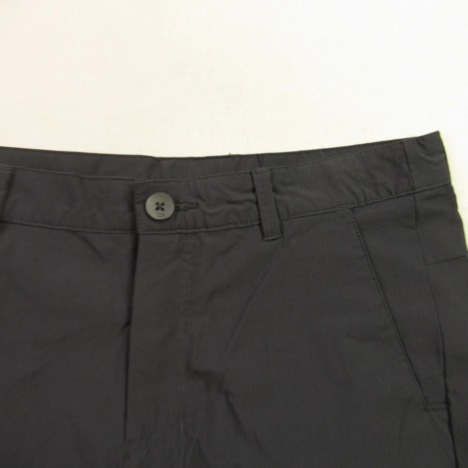 Pantalones Cortos Oakley Para Hombre 30 Bolsillos Ligeros Botón Exterior Chino Negro Foto 2 de 4