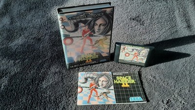 SEGA MEGA DRIVE Space Harrier 2 Komplett mit Anleitung CIB