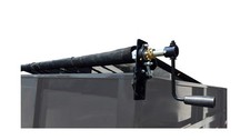 Hand Crank Tarp Roller Kit with Mesh or Vinyl Tarp for Dump Truck or Trailer ...