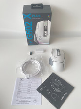 Logitech G502 X PLUS Wireless RGB Gaming Mouse White Boxed Excellent Condition