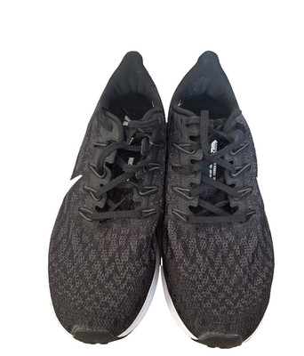 Nike Air Zoom Pegasus 36 Women 9.5 Black White Running Tennis Shoes BV1777-004