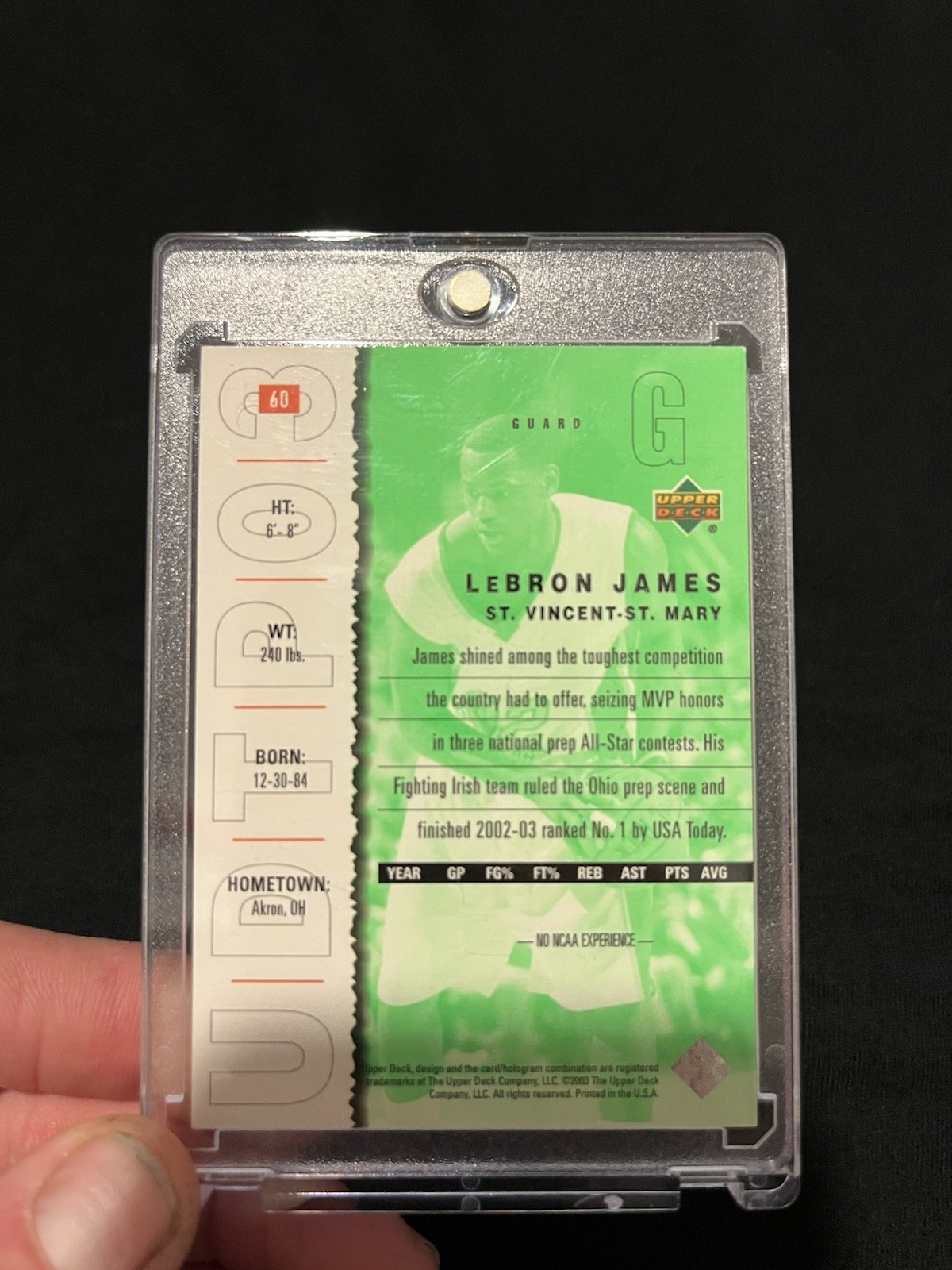 LeBron James & 7-Card Lot PSA 6 Auth 2003/2024-25 Rookie view 15