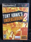 Tony Hawk's Underground 2 (PlayStation 2, 2004) Complete Tested Working