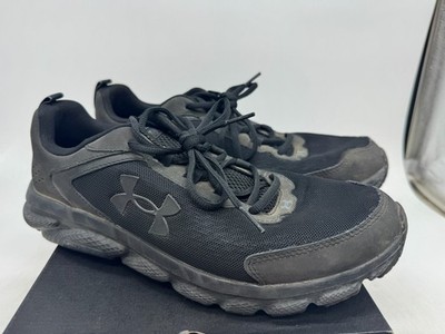 Under Armour Charged Assert 9 Athletic Running Sneakers Men's Black Low Top - 10