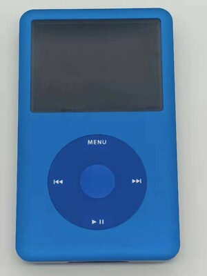 Apple iPod Classic 7th Generation Blue (80GB) - (Latest Model