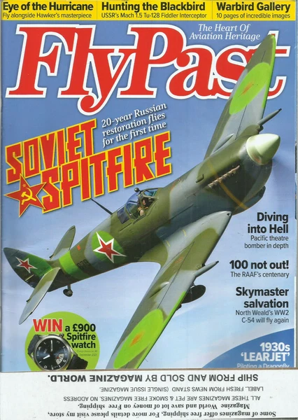 Fly Past Magazine, Soviet Spitfire * August, 2021 * No. 481