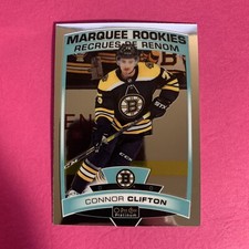 🐶 2019-20 O-Pee-Chee Platinum Marquee Rookie Connor Clifton RC #185