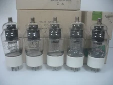 5 pcs GEC KT8C / CV1079 beam power tube UK NOS NIS KT66/6L6/5881