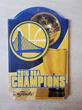 2015 Wincraft Sports NBA 11X17" INDOOR WALL SIGN Champions Golden State Warriors