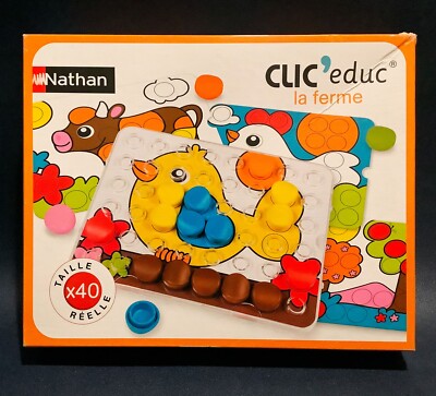 Nathan - Clic' educ / La Ferme - Lernspiel 1. Alter - Top Zustand