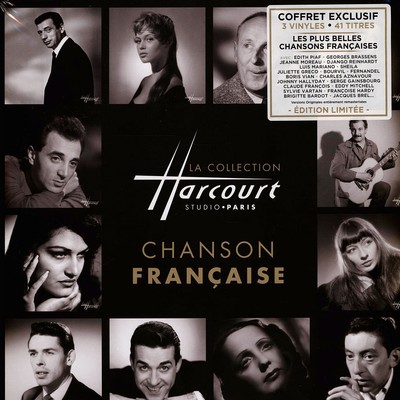 V.A. - Harcourt Chanson Francaise (Vinyl LP - 2021 - EU - Original)