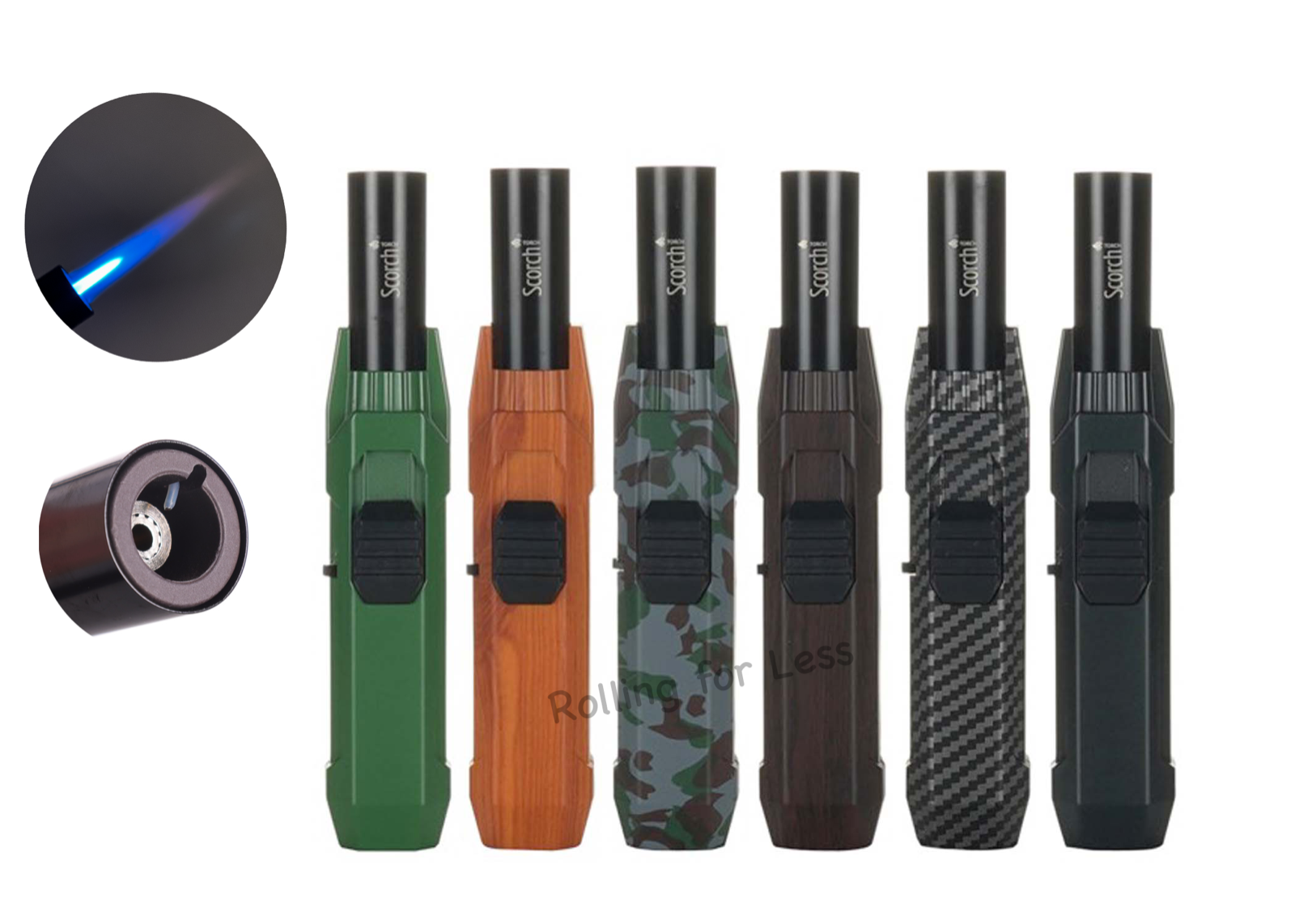 Scorch Torch Single Flame Pencil Turbo Torch Lighter