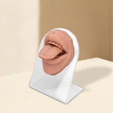 Silicone Tongue Mouth Model Reusable Human Mouth Tongue Model for Education