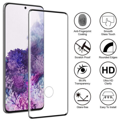 Supports In-Screen Fingerprint ID, Galaxy S22/Plus/S10e Thin Glass Screen  Film
