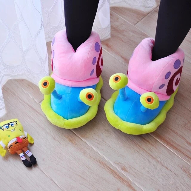 spongebob snail slippers