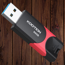 64GB USB 3.0 Flash Drive USB Memory Stick High Speed Retractable USB Thumb Drive