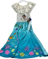 Disney Encanto Play Dress Up Mirabel Nightgown PJ Halloween Costume Girl M (8)