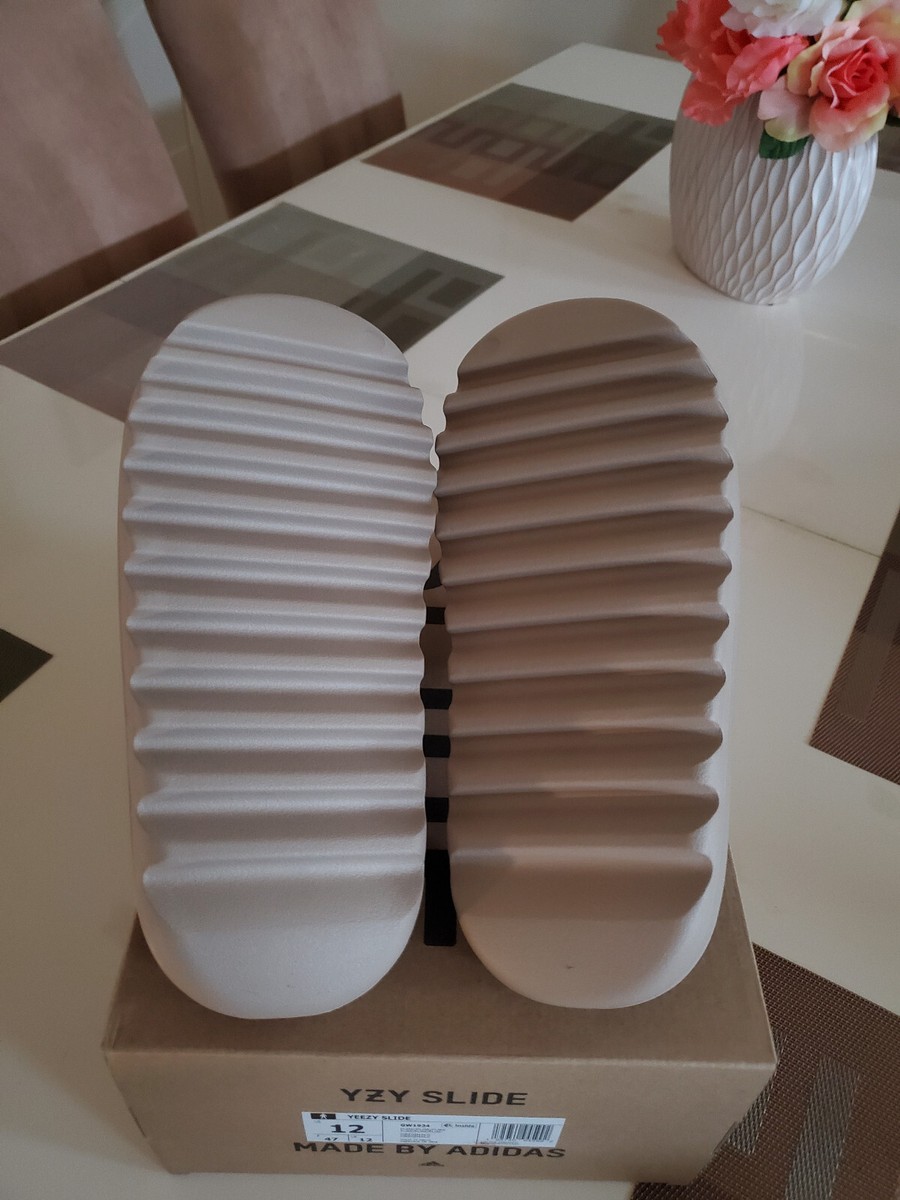 Adidas Yeezy Slide Pure Kanye West GW1934 Sz 12 | eBay
