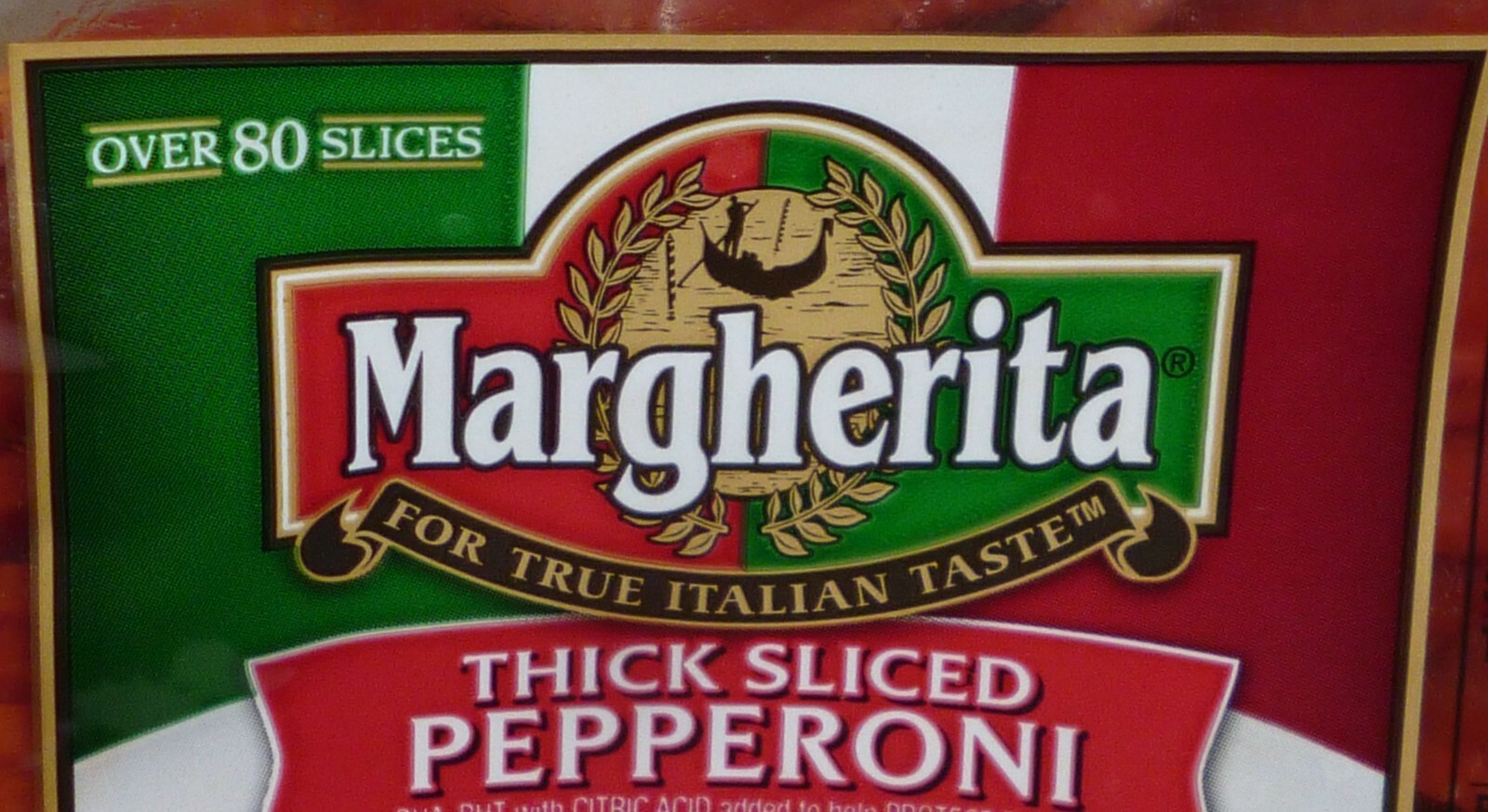 Margherita Very Best Premium THICK Sliced Pepperoni, Over 80 Slices
