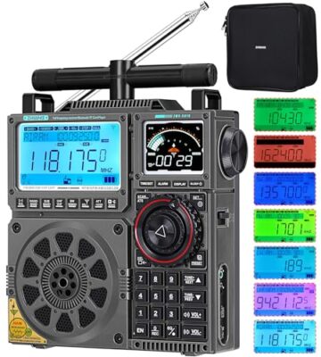 ZHIWHIS BCL Radio SSB High Performance Multi-Band AM FM ZWS-C919