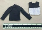 Gijoe 12" figure Vintage style series female slim skinny long sleeve shirt vest