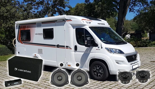 Weinsberg Pepper Wohnmobil Caratec Soundsystem Subwoofer Verstärker Lautsprecher - Bild 2 von 6