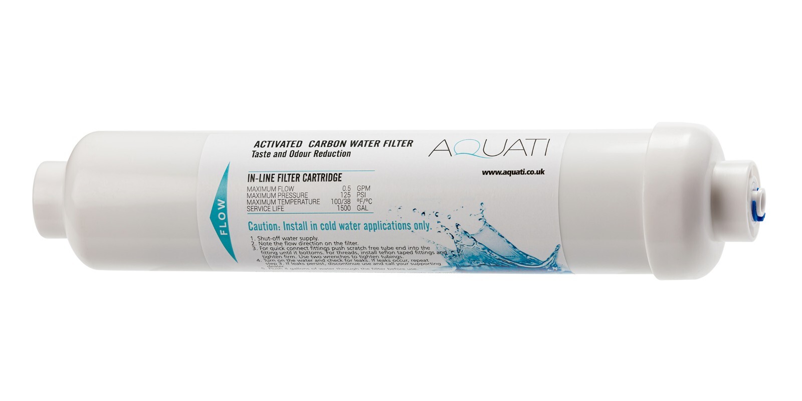 Fridge Water Filter Compatible SAMSUNG LG BEKO & Fitting Connection Kit