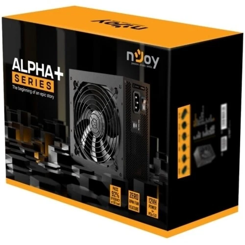 NJOY ALPHA+ 750W 80+ GOLD, PFC Active, AMD/Intel, ATI/NVIDIA