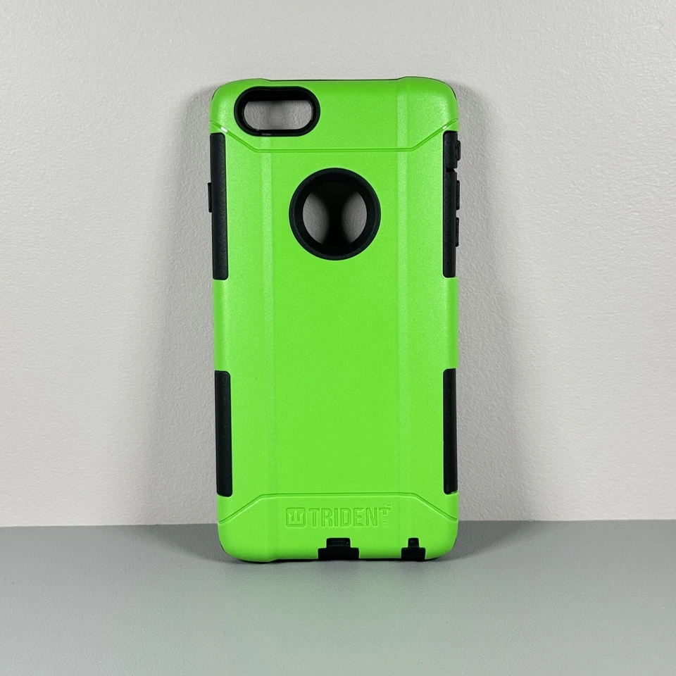 TRIDENT Aegis Series Case For iPhone 6 PLUS: Neon Lime Green | Dual Layer | NEW - Image 2 of 4