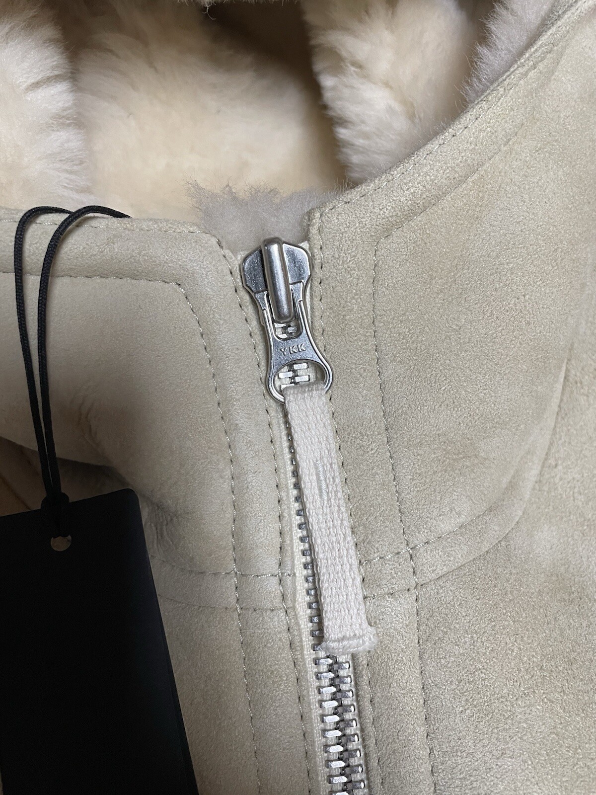 Stone Island Shearling Jacket Size XL image 4