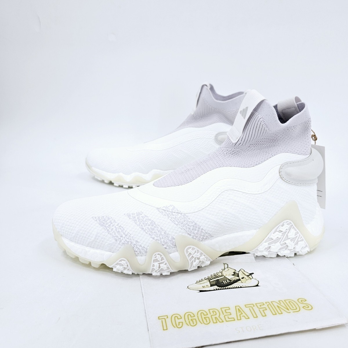 Adidas CODECHAOS Laceless Golf Shoes Mens Size 10 Cloud  display picture 2